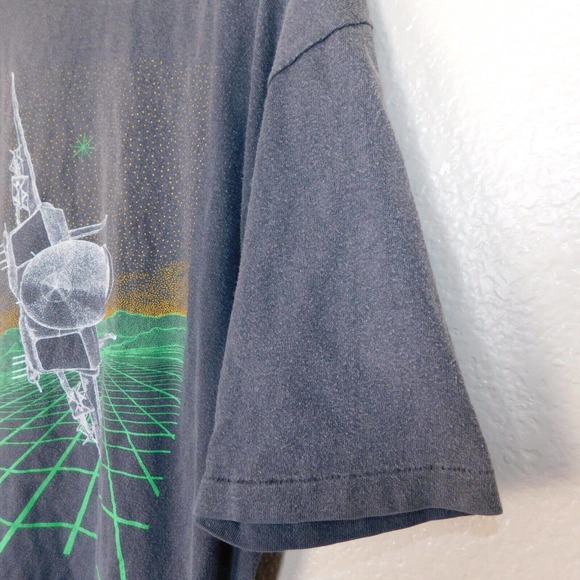 Vintage 80s Fighter Jet F-15 Eagle Plane Faded Shirt Adult XL Single Stitch RARE - Picture 4 of 15